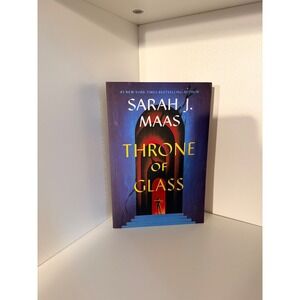 Throne of Glass by Sarah J. Maas Paperback Bloomsbury YA Fantasy Novel Book 1